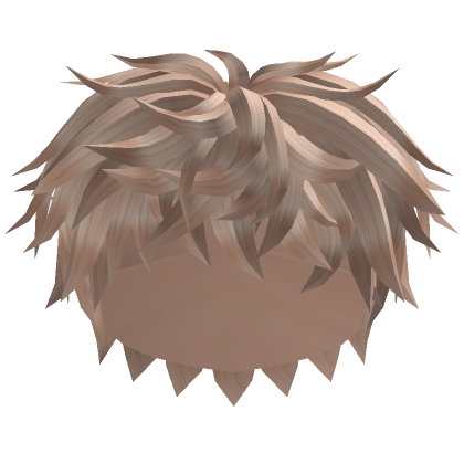 Blonde Messy Hair Roblox