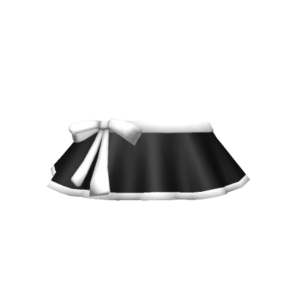 Chibi Doll Bikini Skirt Black White Roblox