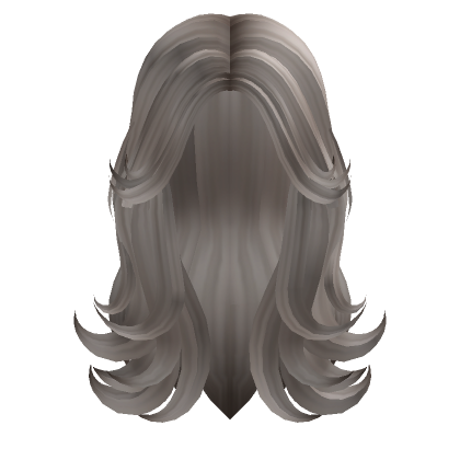 Fluffy Luscious Butterfly Hair Ash Blonde Roblox Item Rolimon S