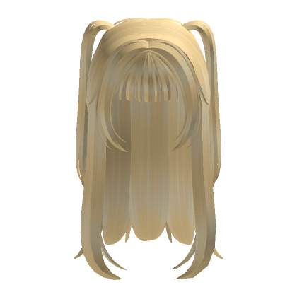 Long Rockstar Popstar Pigtails Golden Blonde Roblox