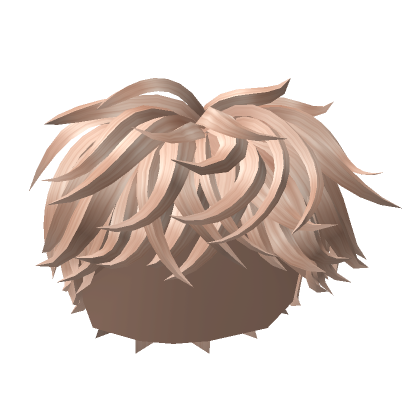 Blonde Fluffy Messy Hair Roblox