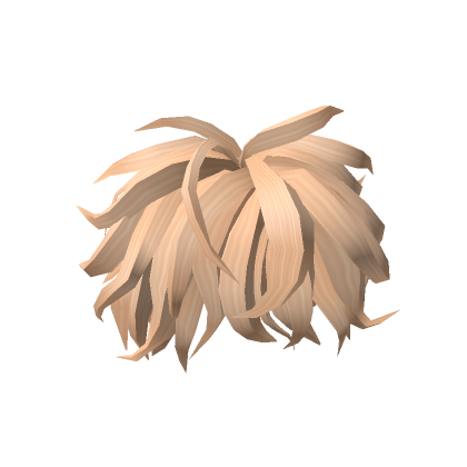 Blonde Messy Hairstyle Roblox Item Rolimon S