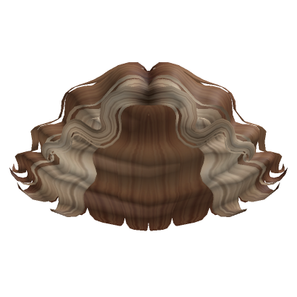 Messy Short Vintage Hairystyle In Brown Blonde Roblox