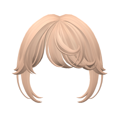 Cute Curly Bangs Blonde Roblox