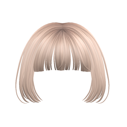 Hime Bangs Platinum Blonde Roblox