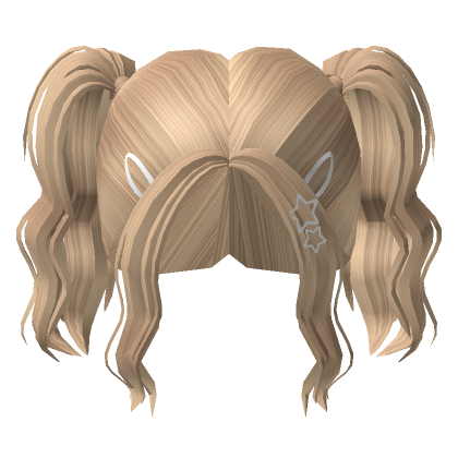 Blonde Cheap Curly Ponytails With Clips Roblox