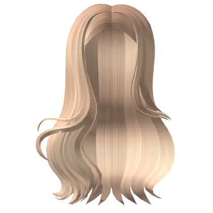 Side Swept Hair Blonde Roblox