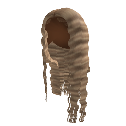 Crimped Hair Blonde Roblox