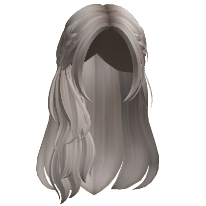 Braided Sea Side Wavy Preppy Hair Ash Blonde Roblox