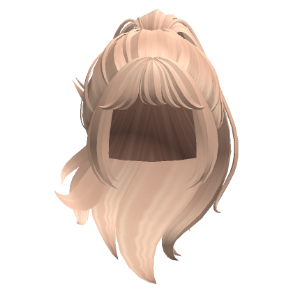 Messy Layered Flowy Anime Pigtail Blonde Roblox Item Rolimon S