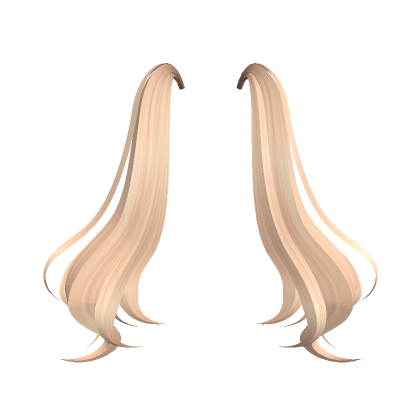 Mega Blonde Pigtails Extensions Roblox Item Rolimon S