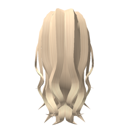 Blonde Wavy Ponytail Extension Roblox Item Rolimon S