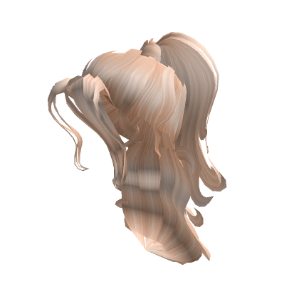 Luscious Half Up Half Down Hair In Blonde Roblox