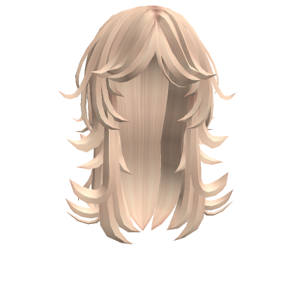 Long Fluffy Anime Pixie Haircut Blonde Roblox Item Rolimon S