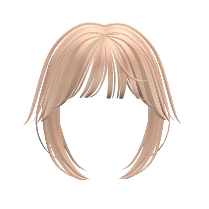 Straight Bangs Blonde Roblox