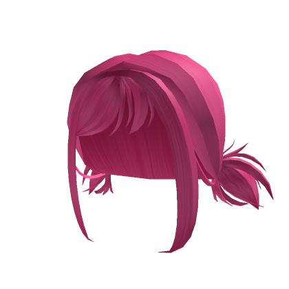 Hot Pink Y K Messy Pigtails Roblox