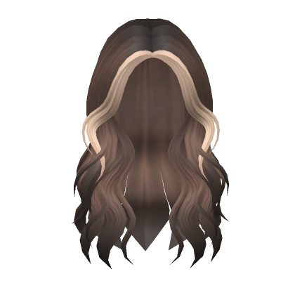 Lush Wavy Hair Blonde And Brown Roblox