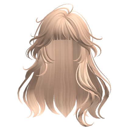 Soft Long Wavy Hair Blonde Roblox