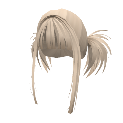 Spiky Punk Ponytails In Blonde Roblox