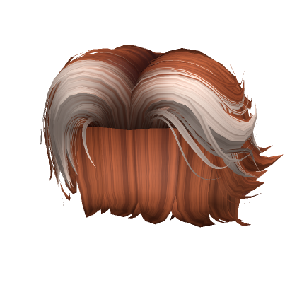 Two Tone Windswept Hair In Ginger Blonde Roblox