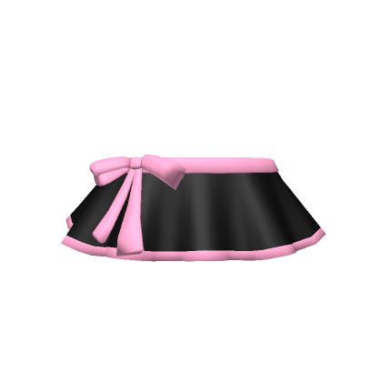 Chibi Doll Bikini Skirt Black Pink Roblox