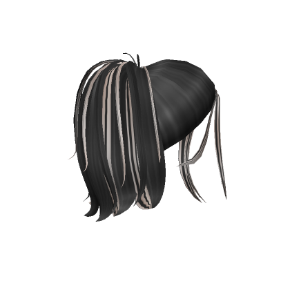 Y K Spiky Flipped Ponytail In Black And Blonde S Code Price Rblxtrade