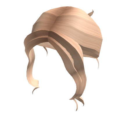 Blonde Claw Clip Middle Part Updo Roblox Item Rolimon S