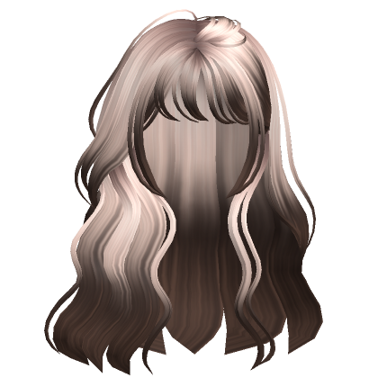 Flowy Natural Wavy Anime Messy Hair Blonde Brown Roblox