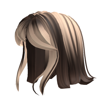 Brown And Blonde Short Y2K Popular Layered Hair Roblox