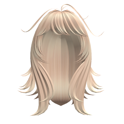 Lovely Messy Blonde Hair Roblox Item Rolimon S