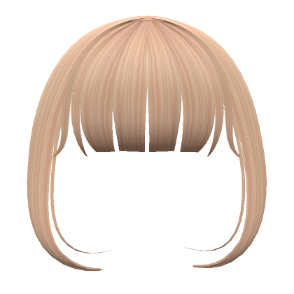 Aesthetic Blonde Fringe W Bangs Roblox