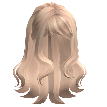 Gyaru Beachy Wavy Ponytail Blonde Roblox
