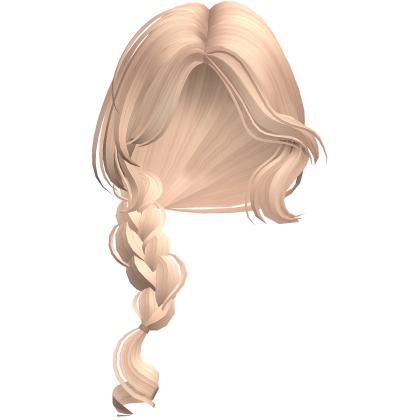 Cute Popstar Fluffy Braids Hair Blonde Roblox
