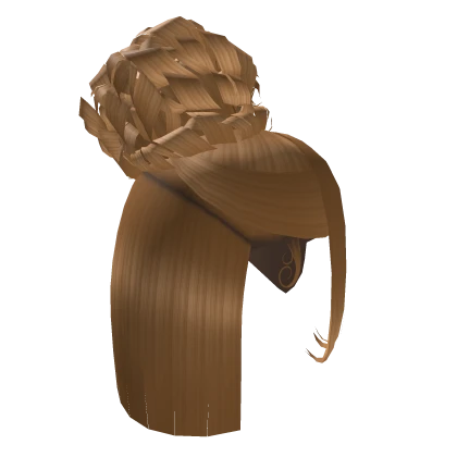 Half Up Half Down W Side Bangs Blonde Roblox Item Rolimon S