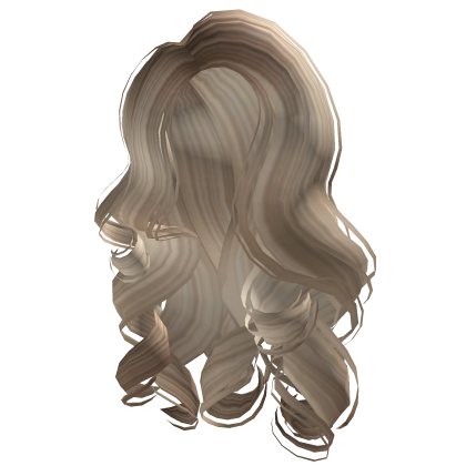 Long Lush Curls In Platinum Blonde Roblox