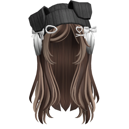 Soft Hair W Cute Puppy Beanie Blonde Highlights Roblox