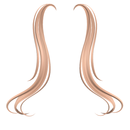 Blonde Anime Girl Pigtail Extensions Roblox