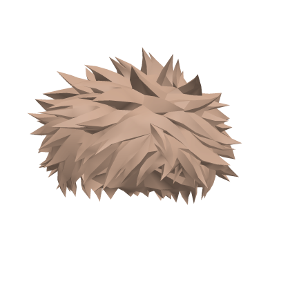 Messy Blonde Anime Hair Roblox