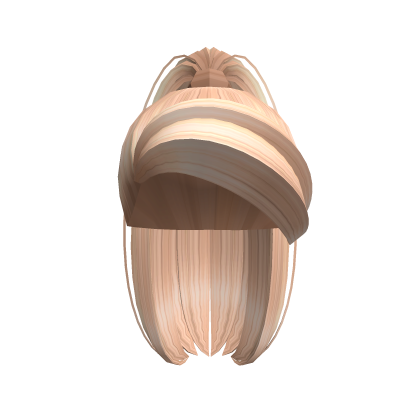 Glamorous Ponytail In Blonde Roblox