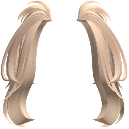 Layered Pigtail Extensions In Blonde Roblox