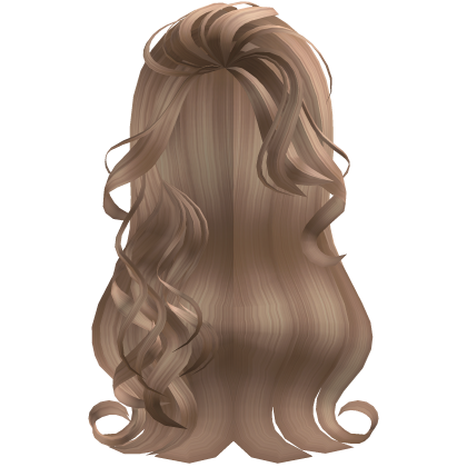 Long Messy Side Swept Wavy Blonde Hair Roblox