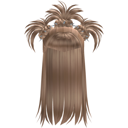 Scène Emo Punk Spiky Braided Drag Hair en Blonde Roblox