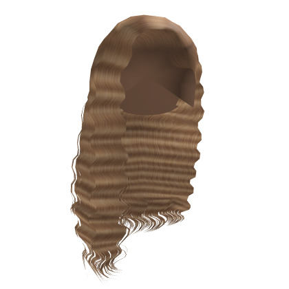 Crimped Side Part Blonde Roblox