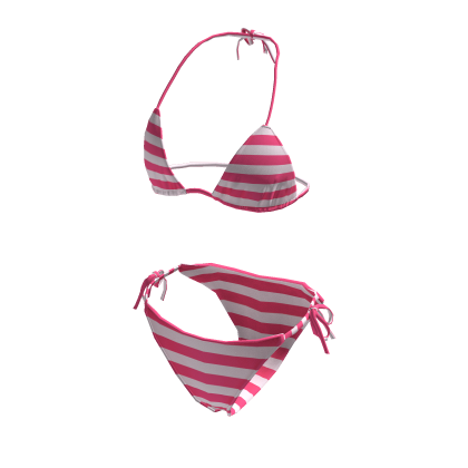 Ba Ador Bikini Rosa Caliente Roblox
