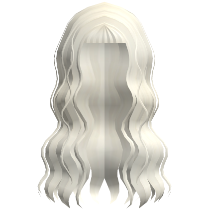 Adorable Wavy Anime Curly Long Platinum Blonde Roblox