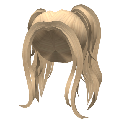 High Twintails In Blonde Roblox