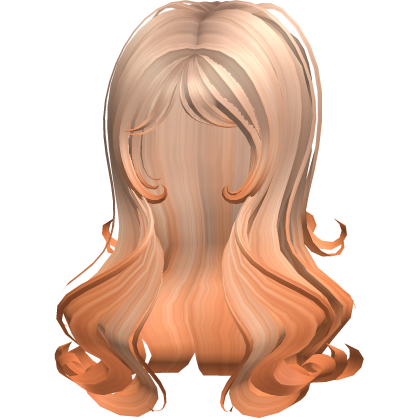 Halloween Half Up Half Down Swirls Blonde Roblox