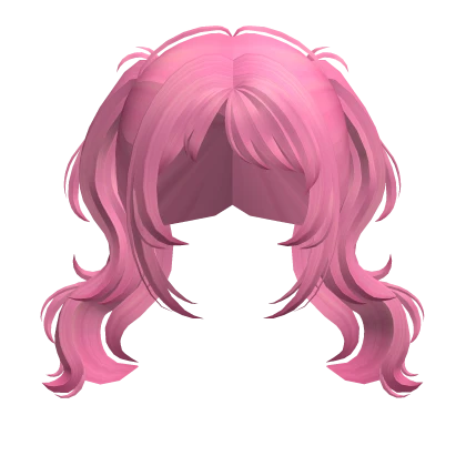 Wavy Princess Ponytails In Hot Pink Roblox Item Rolimon S
