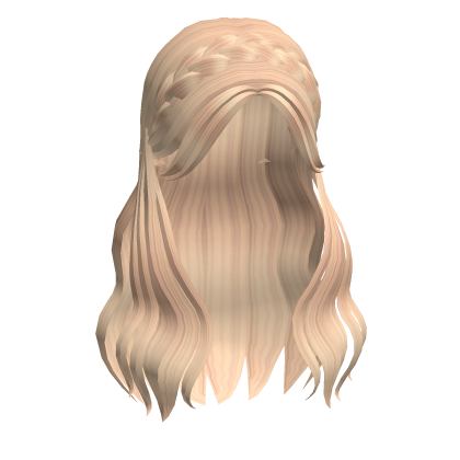 Preppy Blonde Braid Wave In Blonde Roblox