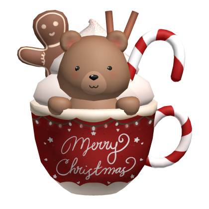 Cute Bear Christmas Hot Chocolate Roblox